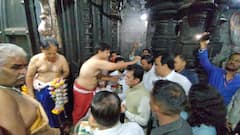 Kirit Somaiya kolhapur : हसन मुश्रीफांवरील ईडी कारवाईनंतर किरीट सोमय्या कोल्हापुरात; करवीर निवासिनी श्री अंबाबाईचे घेतले दर्शन