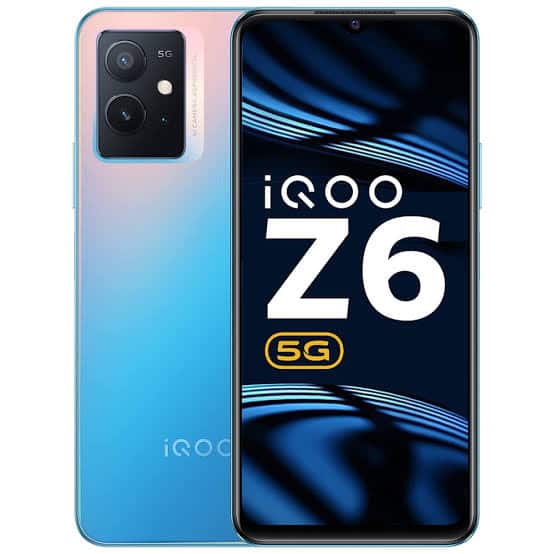 IQOO Z6 5G : इस स्मार्टफोन की कीमत 16,499 रुपये से शुरू होती है, लेकिन SBI बैंक के कार्ड पर आपको 1250 रुपये तक की छूट मिल रही है. फीचर्स की बात करें तो यह एक 5G फोन है. फोन में Snapdragon 695 5G प्रोसेसर, 5000mAh की बैटरी, 50MP का मेन कैमरा मिलता है. फोन में 8GB तक रैम और 128GB स्टोरेज मिलती है.
