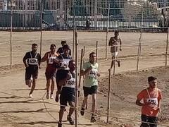 In Pics: रेलवे की ऑनलाइन भर्ती परीक्षा में सफल अभ्यर्थियों की दौड़, जोधपुर के भगत की कोठी रेलवे स्टेडियम में आयोजन