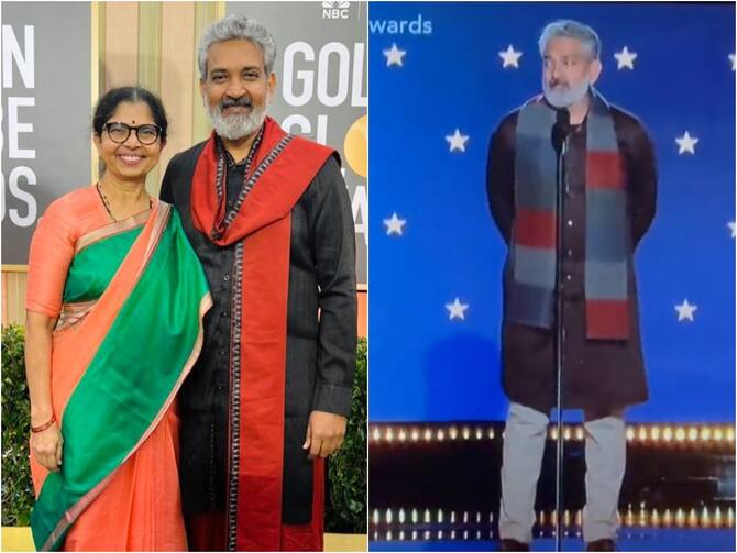 Critics Choice Awards 2023: RRR Director SS Rajamouli Gives An Emotional  Speech At The Ceremony, To All The Women In My Life