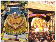 மாட்டுப் பொங்கல்: அண்ணாமலையார் கோவிலில்  நந்தி பகவானுக்கு  சிறப்பு அலங்காரம்