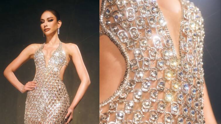 Miss Universe Thailand: Why Miss Universe Thailand Wore a Gown Made of Used Soda Can Pull-tabs, know Interesting news Miss Universe Thailand: সাফাই কর্মী বাবা-মায়ের লড়াইকে কুর্নিশ জানাতে ক্যানের ঢাকনা দিয়ে পোশাক!