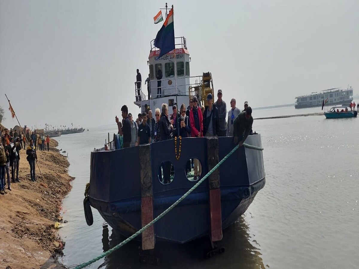 MV Ganga Vilas Docked, Not Stuck In Bihar, Clarifies Waterways Official