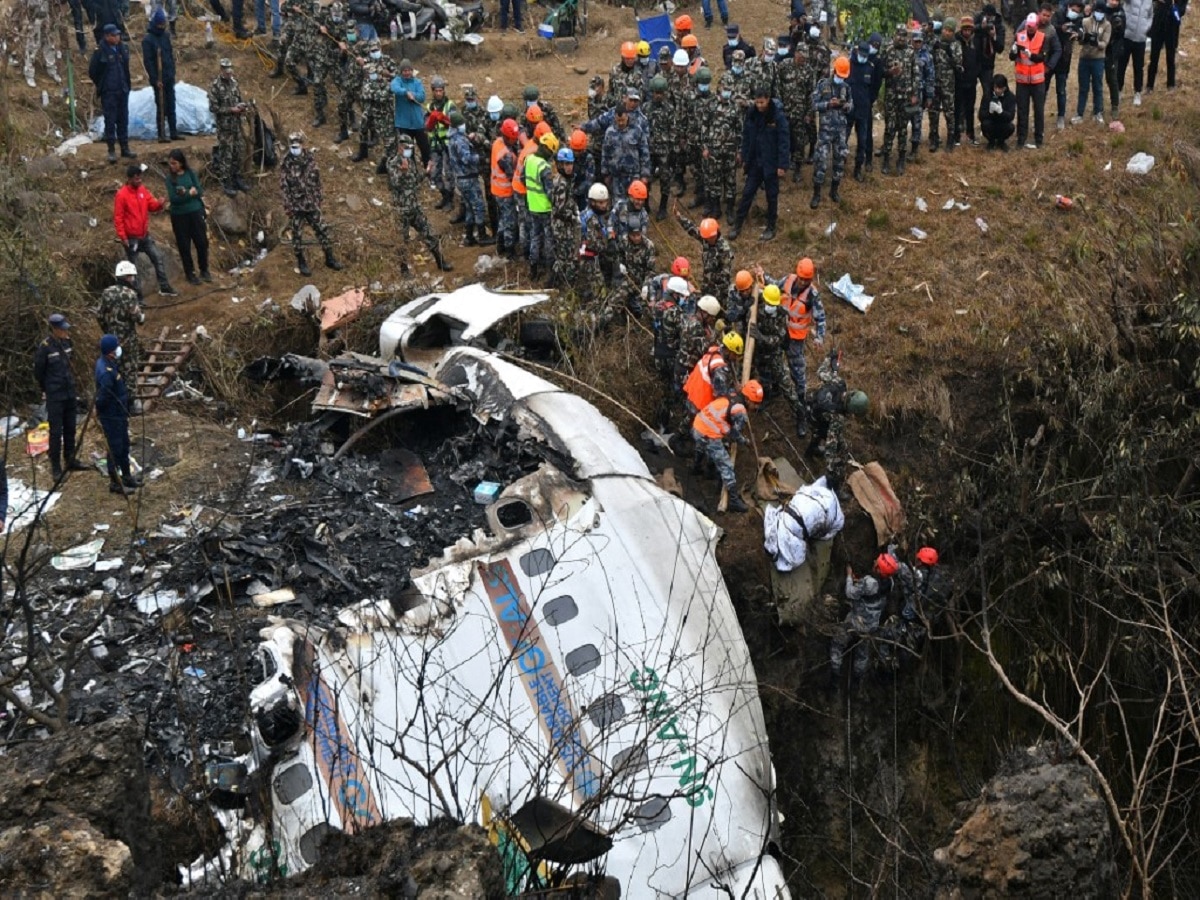 Nepal Aircraft Crash LIVE Updates 72 Seater Plane Accident Pokhara