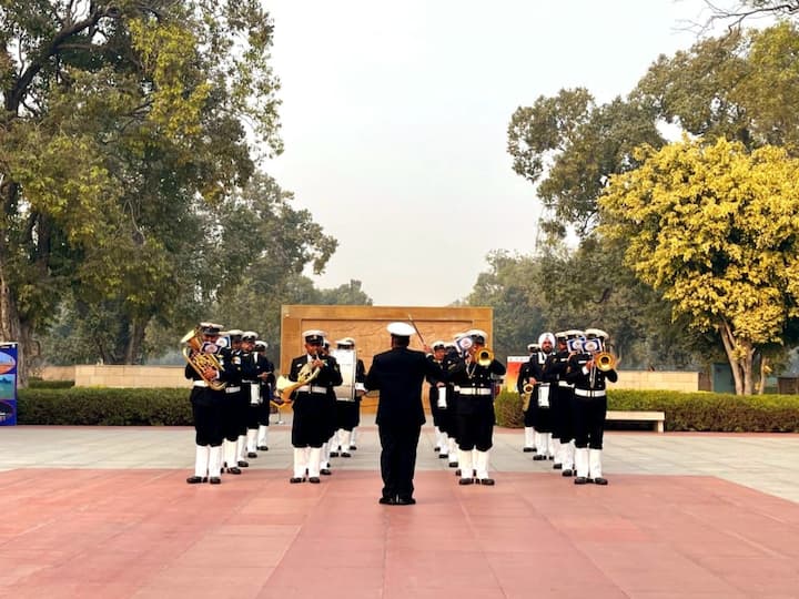 The Military Tattoo and Tribal Dance performances are being showcased under the banner Adi- Shaurya: Parv Parakram ka in Jawahar Lal Nehru Stadium in New Delhi on 23-24 January 2023 as part of the Republic Day celebrations 2023 and to mark the 126th birth anniversary of Netaji Subhas Chandra Bose (celebrated as Parakram Diwas). (Image Source: Twitter)