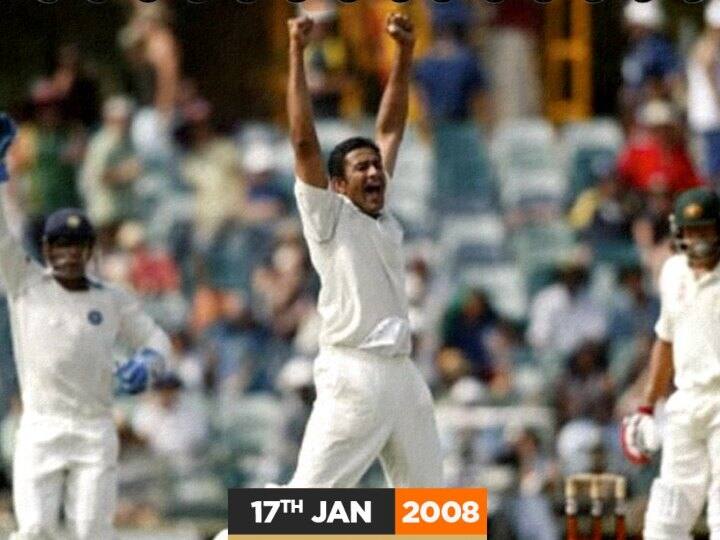 anil kumble first indian bowler to claim 600 test wickets team india on this day Anil Kumble ने आज ही के दिन पर्थ में रचा था इतिहास, बने थे 600 विकेट टेस्ट विकेट लेने वाले पहले भारतीय गेंदबाज