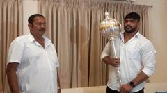 In Pics : उदयनराजे भोसलेंकडून महाराष्ट्र केसरी शिवराज राक्षेचं भरभरुन कौतुक