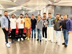 Team India Stars Meet Jr NTR In Hyderabad Ahead Of 1st ODI vs New Zealand | SEE PICS