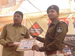 सीहोरः CM शिवराज के गृह जिले में एसपी ने किया ऑटो चालकों का सम्मान, साथ ही बताये चालान के मायने