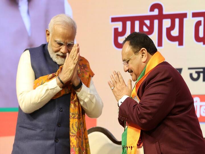 BJP National Executive Meeting JP Nadda expresses gratitude PM Modi members Tenure Extension party workers amit shah rajnath singh new delhi 'It's Possible Only In BJP': JP Nadda's Letter To Party Workers After Tenure Extension