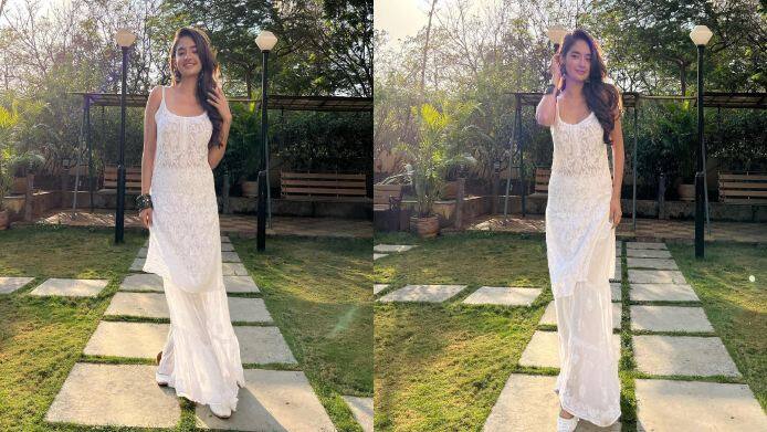 Anushka Sen Pics: ਅਦਾਕਾਰਾ ਅਨੁਸ਼ਕਾ ਸੇਨ ਹਮੇਸ਼ਾ ਆਪਣੇ ਹਰ ਲੁੱਕ ਨਾਲ ਪ੍ਰਸ਼ੰਸਕਾਂ ਨੂੰ ਦੀਵਾਨਾ ਬਣਾ ਦਿੰਦੀ ਹੈ। ਅਦਾਕਾਰਾ ਅਨੁਸ਼ਕਾ ਸੇਨ ਆਪਣੇ ਬੋਲਡ ਅੰਦਾਜ਼ ਅਤੇ ਫੈਸ਼ਨ ਸੈਂਸ ਨਾਲ ਹਮੇਸ਼ਾ ਹੀ ਲਾਈਮਲਾਈਟ 'ਚ ਰਹਿੰਦੀ ਹੈ।