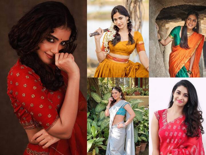 South Indian Actresses: தென்னிந்திய நடிகைகளின் இந்த வருட பொங்கல் கொண்டாட்டத்தை பார்க்கலாம் வாங்க.