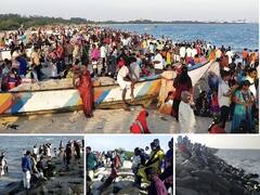 தூத்துக்குடியில் காணும் பொங்கல் விழா; கடற்கரையில் அலைமோதிய மக்கள் கூட்டம்