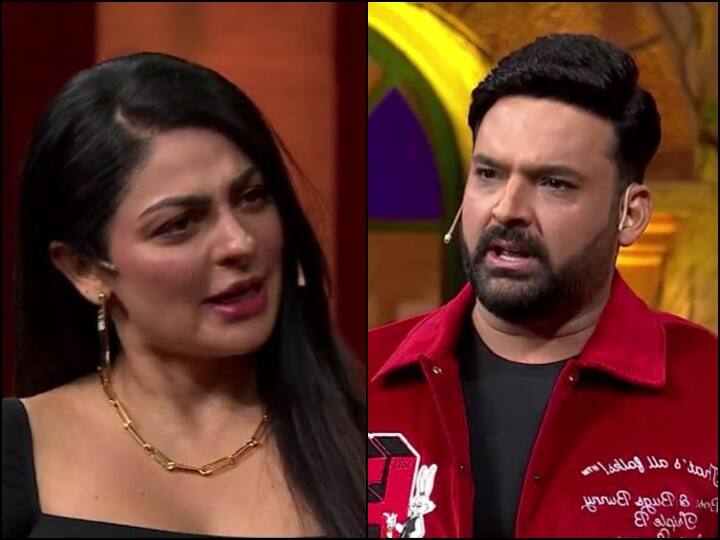 The Kapil Sharma Show Host Kapil Sharma is seen flirting with Kali Jotta Actress Neeru Bajwa The Kapil Sharma Show: पत्नी को भूल कपिल शर्मा का आया नीरू बाजवा पर दिल! कहा- ‘शादी के बाद प्यार में यकीन...’