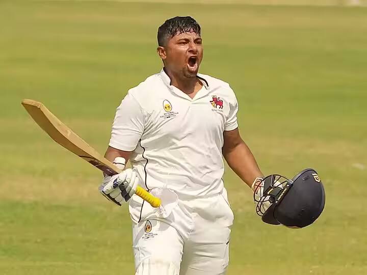 Sarfaraz Khan hits another century in ranji trophy 2023 against delhi know in details here Sarfaraz Khan: सरफराज खान बीसीसीआई को दिखाया आइना, रणजी ट्रॉफी में जड़ा एक और दमदार शतक