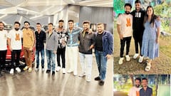 Jr NTR meets Indian Cricket Team | Hyderabad లో టీం ఇండియా ప్లేయర్స్ సందడి