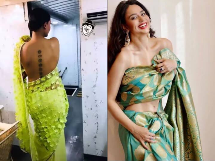 कई बार हीरोइनों ने हॉट अदाएं फ्लॉन्ट करने के बाद बिना ब्लाउज के साड़ी पहनी और सुर्खियों में आ गईं. आगे की स्लाइड्स में देखिए ऐसी ही कुछ तस्वीरें...