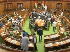 काले कपड़े, काली पगड़ी, विधानसभा में कुछ ऐसे पहुंचे बीजेपी विधायक, आज भी हंगामे के आसार