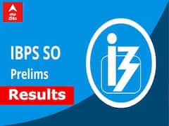 ఐబీపీఎస్ స్పెషలిస్ట్ ఆఫీసర్స్ ప్రిలిమ్స్ ఫలితాలు విడుదల, స్కోరు డౌన్‌లోడ్ చేసుకోండి