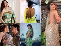 बिना ब्लाउज के साड़ी पहन हीरोइनों ने धड़काया फैंस का दिल, बच्चन परिवार की बहू को देख तो फटी सबकी आंखे!