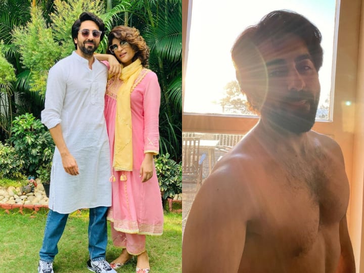 Ayushmann Khurrana House: आयुष्मान खुराना के चंडीगढ़ वाले घर की तो ये पूरा बंगला पौधों- पेड़ों से सजा हुआ है, जिसमें ब्लैक गेट लगा हुआ है. और बंगले की एंट्री पर स्टील ग्रे टाइलें लगी हुई है.