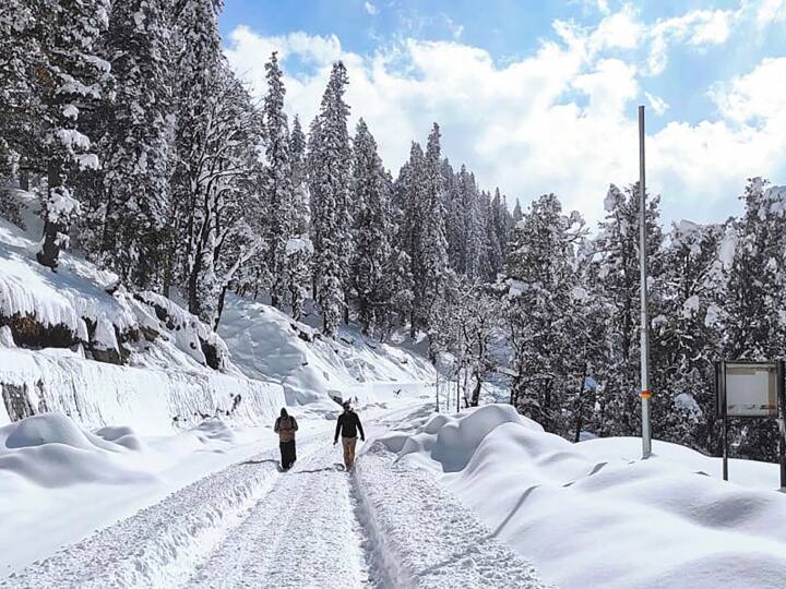 पहाड़ों पर बर्फबारी की वजह से ठंड में इजाफा हुआ है.
