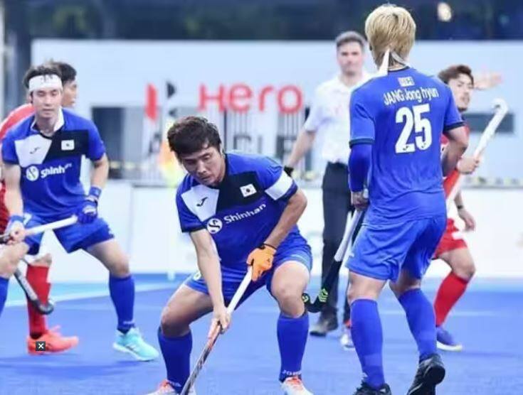 korea vs japan hockey world cup 2023 live updates korea beat japan 2 1 here know the latest news  Hockey World Cup 2023: સાઉથ કોરિયાએ જાપાનને 2-1 થી હરાવ્યું, જાણો મેચનો હાલ