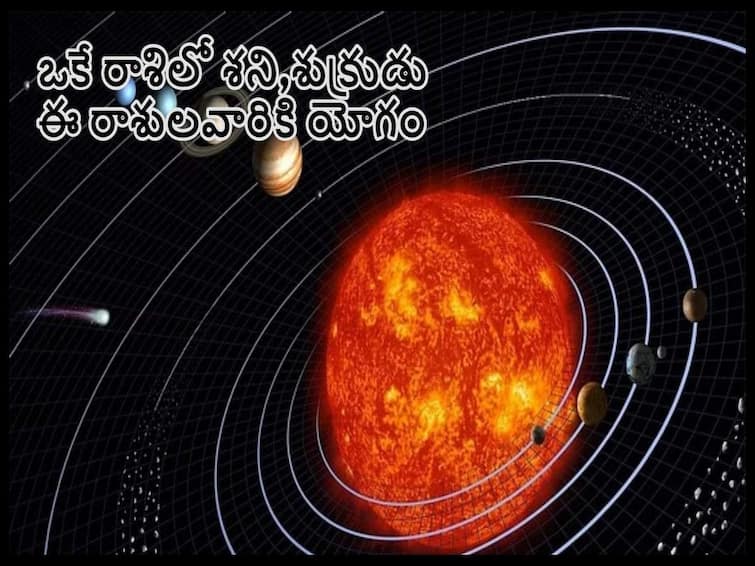 Saturn and Venus 2023  Venus outshines Saturn in twilight conjunction, snuggle in the sky Sunday Jan 22 Saturn and Venus 2023:దశాబ్దాల తర్వాత కలసిన శుక్రుడు-శని, ఈ నాలుగు రాశులవారి జీవితంలో ఊహించని మార్పులు