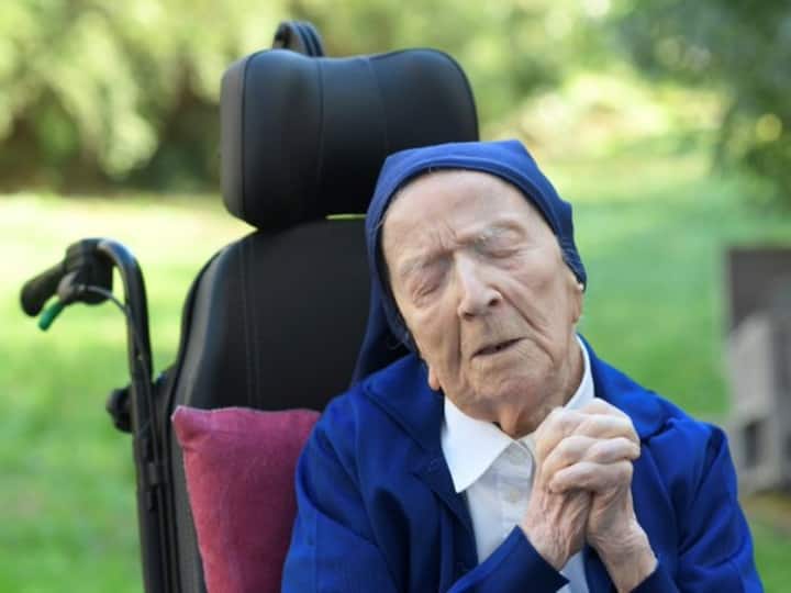 World Oldest Person Lucile Randon dies at the age of 118 World's Oldest Person Dies: उम्र 118 साल, दुनिया की सबसे बुजुर्ग ल्यूसिल रैंडन का निधन