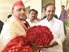 3 CMs, Other National Leaders Meet CM KCR Ahead Of BRS Public Meeting In Khammam - SEE PICS