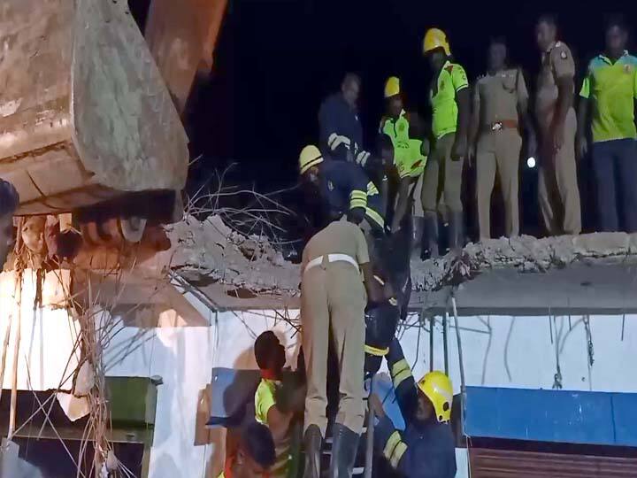 திண்டுக்கல்லில் வெடி விபத்தில்  சிக்கி 2 பேர் உயிரிழப்பு - அமைச்சர் ஐ.பெரியசாமி நேரில் பார்வை