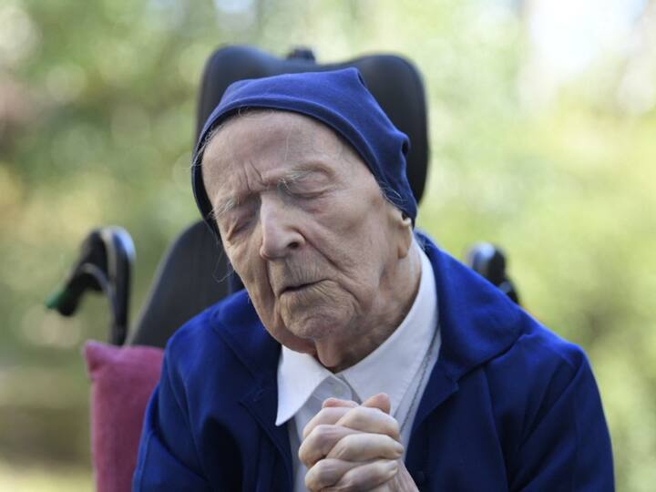 Lucille Randon Worlds Oldest Living Person Dies At Age 118 World's Oldest Person, French Nun Lucille Randon, Dies At 118