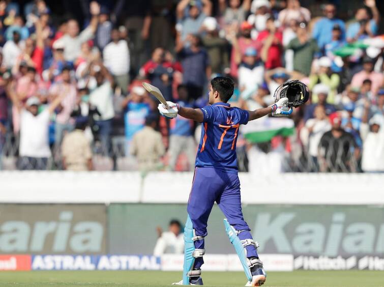 IND vs NZ, 1st ODI: Indian opener Shubman Gill century on 87 balls against New Zealand 1st ODI Shubman Gill Century : શુબમન ગિલે સતત બીજી વન ડેમાં ફટકારી સદી, ન્યૂઝીલેન્ડ સામે પ્રથમ સદી