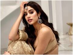 Janhvi Kapoor: జరీ లెహెంగాలో జాన్వి అందాల విరుపులు