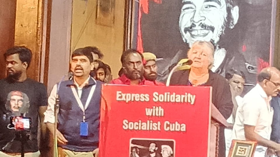 Aleida Guevara: மனித உரிமைகளுக்காக போராட வேண்டும்... அனைவரும் ஒன்றிணைவோம்..தமிழ்நாட்டில் கர்ஜித்த சேகுவரா மகள்..!