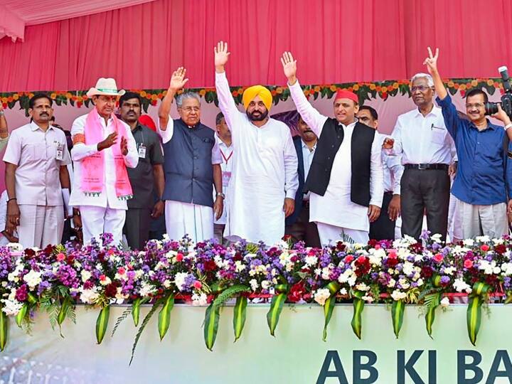 बैठक में आम आदमी पार्टी (आप) के अरविंद केजरीवाल, समाजवादी पार्टी के अखिलेश यादव, भारतीय कम्युनिस्ट पार्टी (भाकपा) के डी राजा और मार्क्सवादी कम्युनिस्ट पार्टी (माकपा) के वरिष्ठ नेता पिनराई विजयन ने भी भाग लिया. राष्ट्रीय स्तर पर, बीआरएस द्वारा समर्थित राजनीतिक गठजोड़ की रूपरेखा फिलहाल स्पष्ट नहीं है.