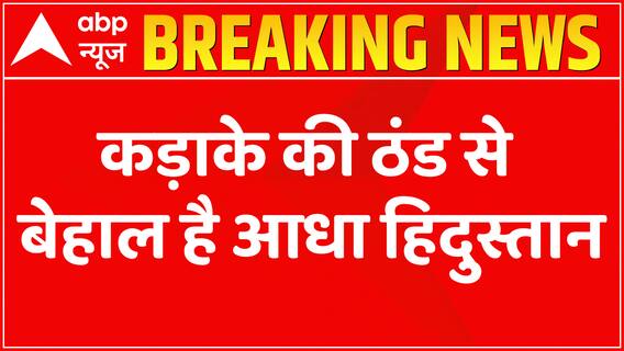 Breaking : उत्तर भारत में शीतलहर का कहर जारी, जानिए कहां कैसा हाल | Cold Wave