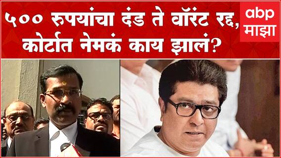 Raj Thackeray Arrest Warrant cancelled : राज ठाकरेंचा अटक वॉरंट रद्द,वकील म्हणतात...