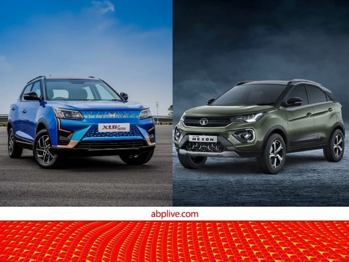 Car Comparison See which one is best between Tata Nexon EV vs XUV 400 Car Comparison: टाटा नेक्सन ईवी को टक्कर देने आई महिंद्रा XUV400, जानिए आपके लिए किसे खरीदना होगा फायदे का सौदा