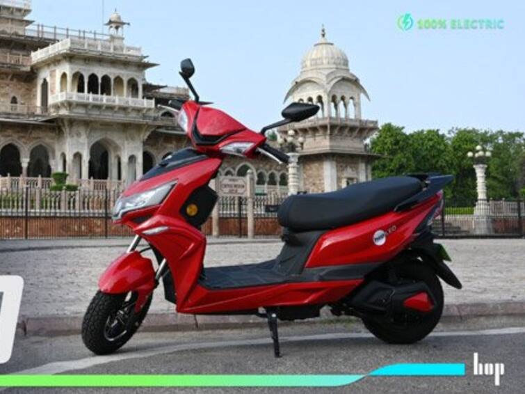 Hop Leo launches high-speed electric scooter GPS tracker 4 riding modes and 1Km cost only 20 paise Latest Auto News in Marathi Hop Electric e-scooter LEO launch:  GPS ट्रॅकर, 4 राइडिंग मोड आणि 1Km खर्च फक्त 20 पैसे; हॉप लिओ हाय-स्पीड इलेक्ट्रिक स्कूटर लॉन्च