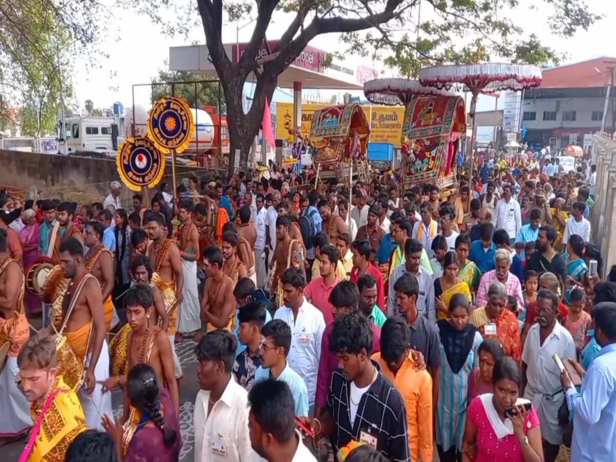 காஞ்சிபுரம் : ஏகாம்பரநாதர் கோயிலில் பாரிவேட்டை உற்சவம்; மகிழ்ச்சி வெள்ளத்தில் பக்த கோடிகள்