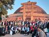 20 देशों के प्रतिनिधियों ने किया रायसेन का दौरा, सांची में बौद्ध स्तूप देखकर हुए अभिभूत