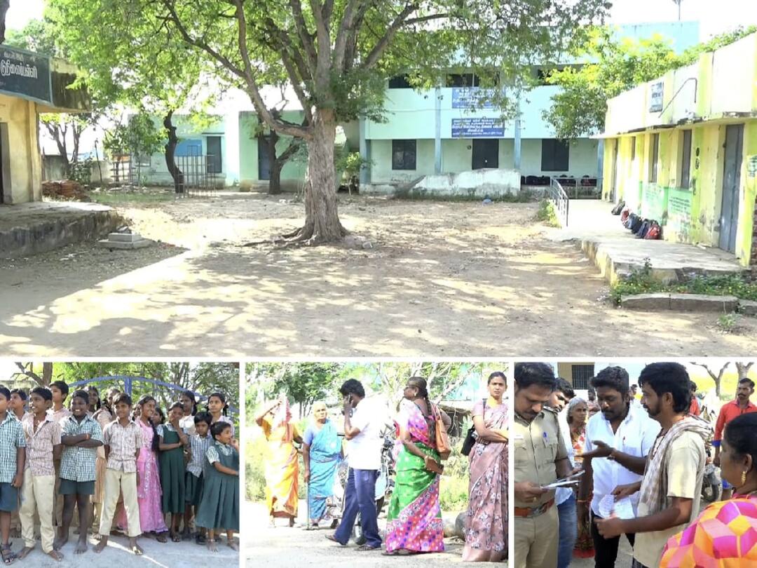 கோவில்பட்டி அருகே பள்ளி கழிவறையை  சுத்தம் செய்ய சொன்னதாக மாணவர்கள் புகார்