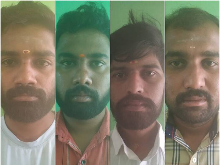 Four people were arrested for threatening and abducting the laborers of the northern state TNN Crime: வட மாநில தொழிலாளர்களை மிரட்டி வழிப்பறி செய்த 4 பேர் கைது