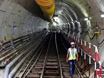 मा मार्गावरुन काही दिवसांपूर्वी मेट्रो ट्रायल रन पार पडली होती.