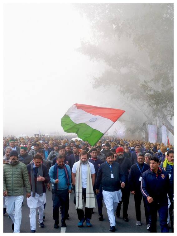 आखिरी पड़ाव पर राहुल गांधी की भारत जोड़ो यात्रा