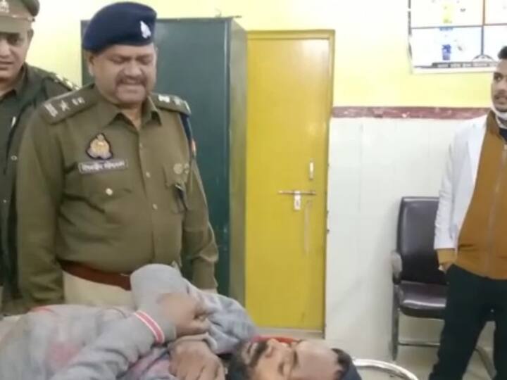 Raebareli News Encounter between police and a cow smuggler accused injured ANN Raebareli News: टैंकर में गोवंश लेकर जा रहे थे तीन बदमाश, पुलिस ने मुठभेड़ के बाद एक को पकड़ा, 28 गाय बरामद