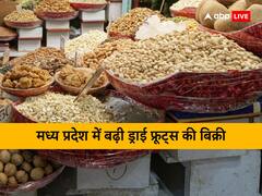 मध्य प्रदेश: कोरोना के बाद ड्राई फ्रूट्स की बिक्री में आई डेढ़ गुणा तेजी, दुकानदार बढ़ा रहे स्टॉक