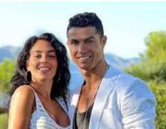 ਸਾਊਦੀ ਅਰਬ 'ਚ ਰੋਮਾਂਟਿਕ ਡੇਟ 'ਤੇ ਆਪਣੀ ਪ੍ਰੇਮਿਕਾ ਜਾਰਜੀਨਾ ਰੋਡਰਿਗਜ਼ ਨੂੰ KISS ਕਰਦੇ ਨਜ਼ਰ ਆਏ Cristiano Ronaldo