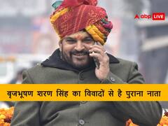 कौन हैं BJP सांसद बृजभूषण शरण सिंह? थप्पड़ कांड से राज ठाकरे तक, जानें कैसे रहा WFI के अध्यक्ष का विवादों से नाता